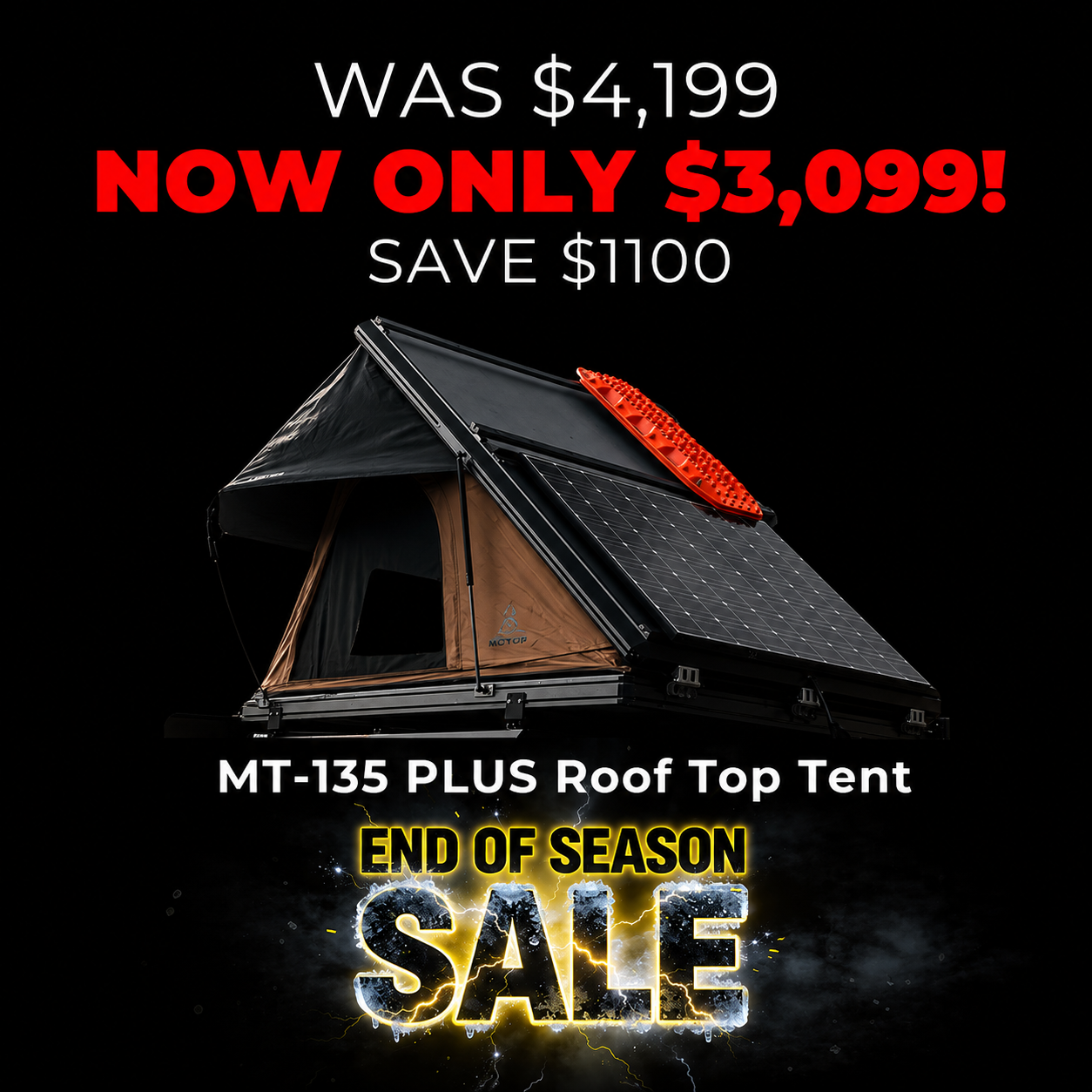 motop roof top tent MT-135 Plus Roof Top Tent – Motop Australia