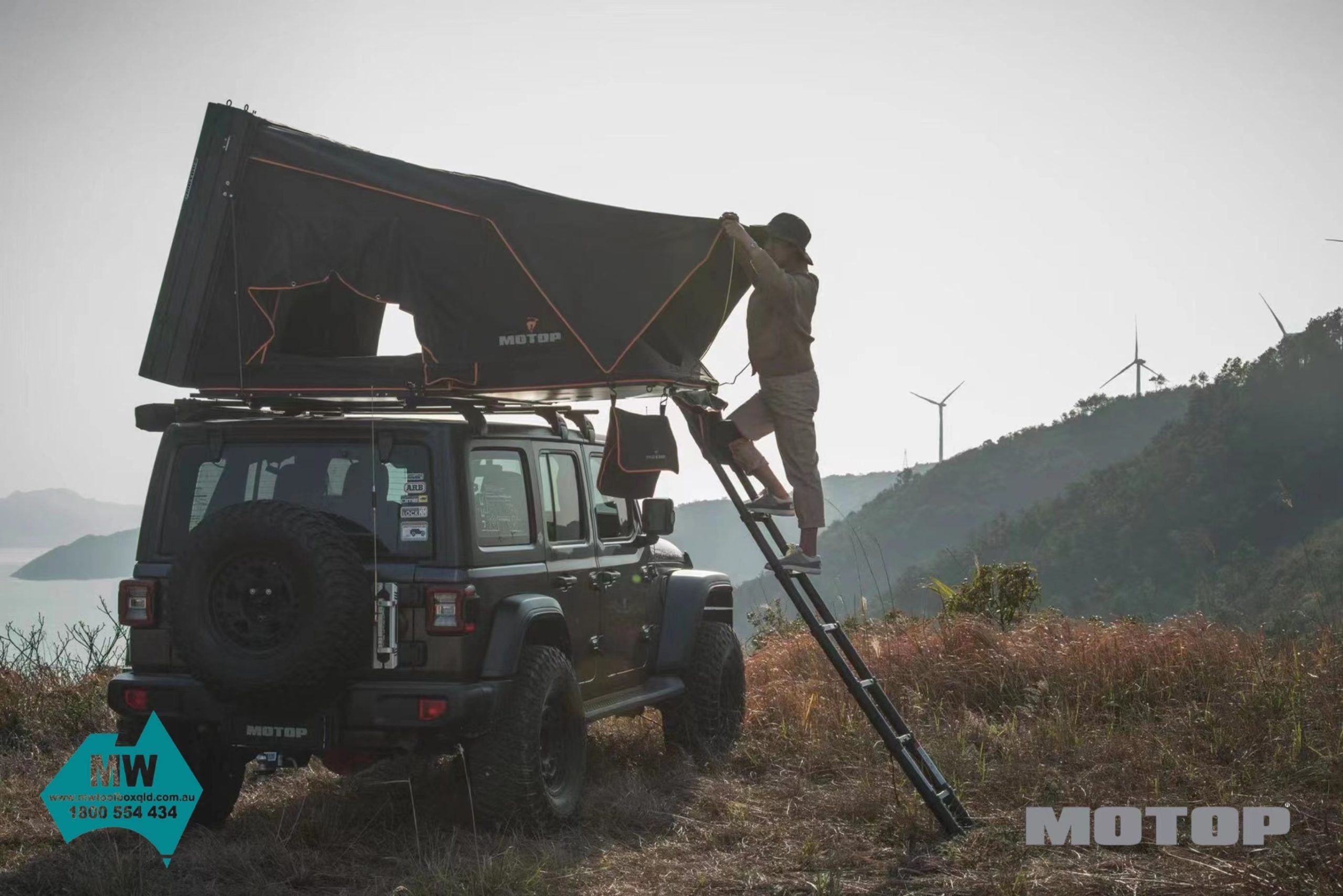 Fold-Out Tent Roof Top Tent MFT-187 Motop