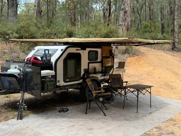 Ventura Voyager MKII camper with rugged aluminium construction and durable off-road design.