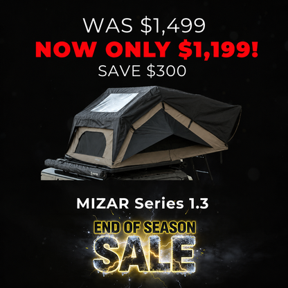 MIZAR Series MS-1.3 - 1300mm Roof Top Tent