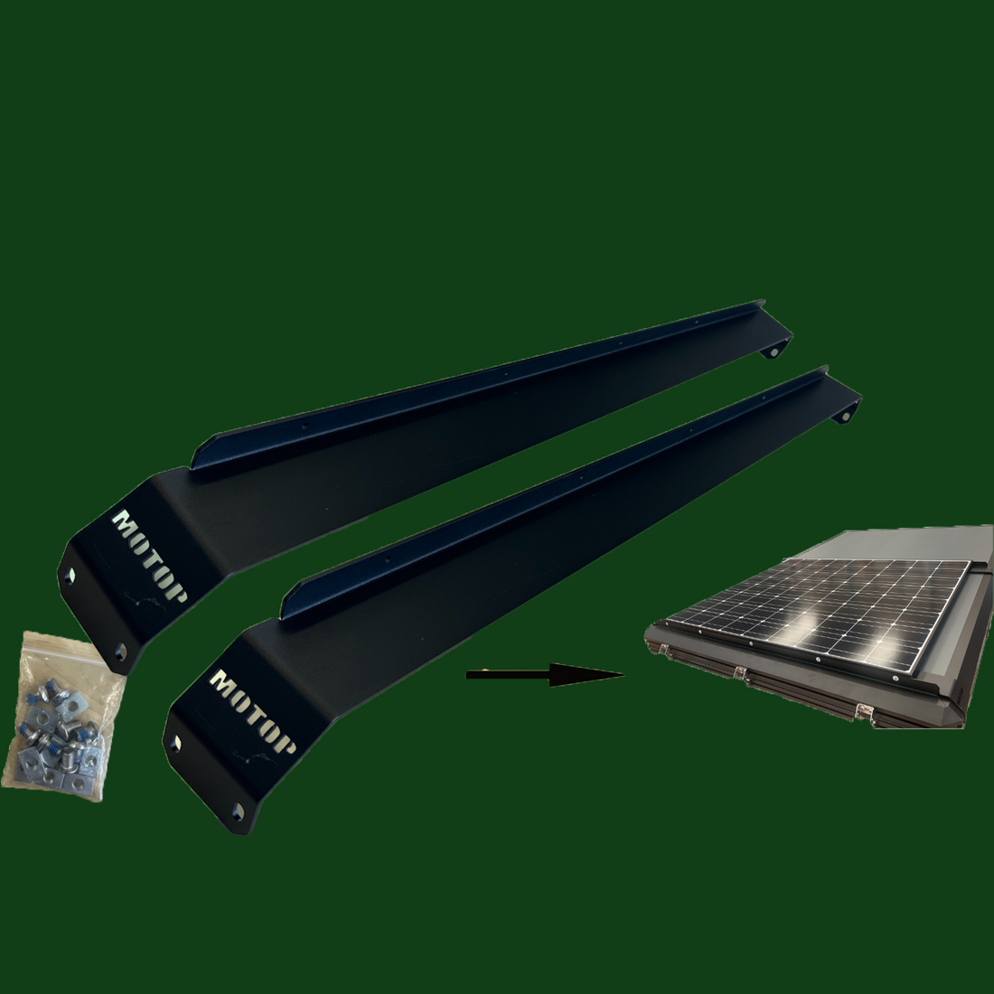 MOTOP Universal Solar Panel Brackets