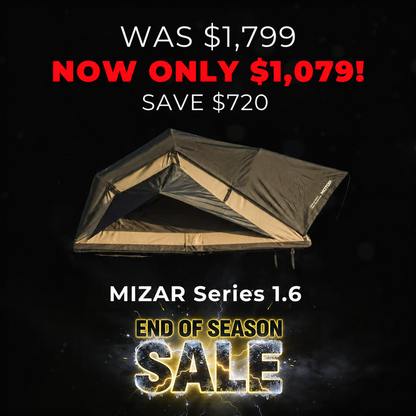 MIZAR Series MS-1.6 - 1600mm Roof Top Tent