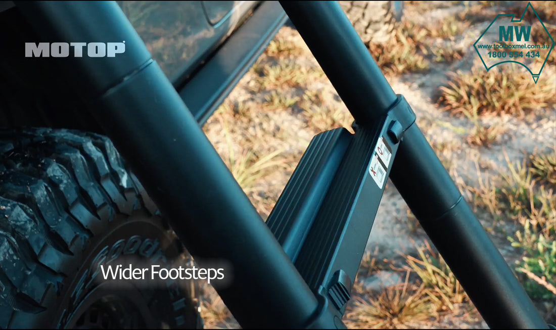 Motop® Telescopic Ladder (V5 version with wider steps)